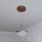 Ekena Millwork Berkshire PVC Medallion (Canopies up to 5 3/4"), 13"OD x 3 1/2"ID x 3/4"P, Bright Coat Copper CMP13BEBCO - alternate 6